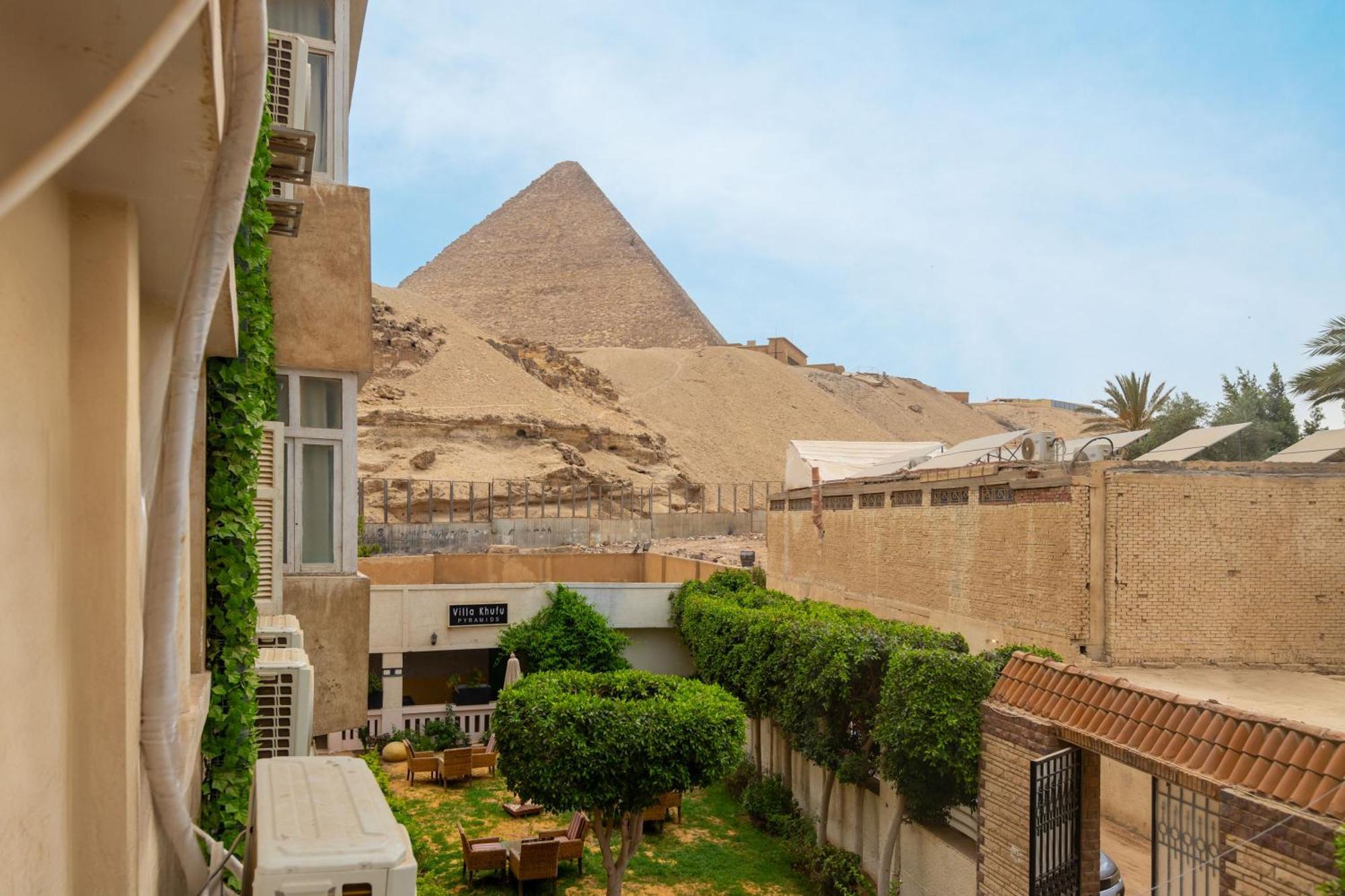 The Grand Pyramids View Hotel Kafret el-Gabal Zewnętrze zdjęcie