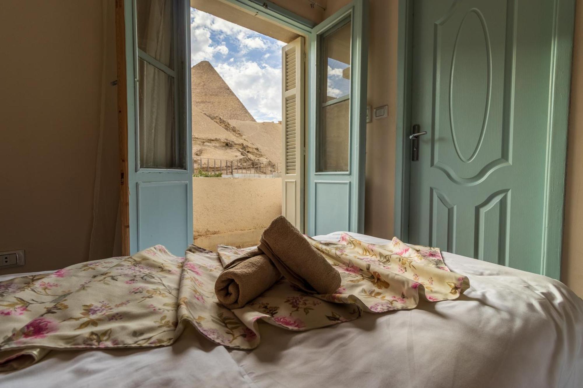 The Grand Pyramids View Hotel Kafret el-Gabal Pokój zdjęcie