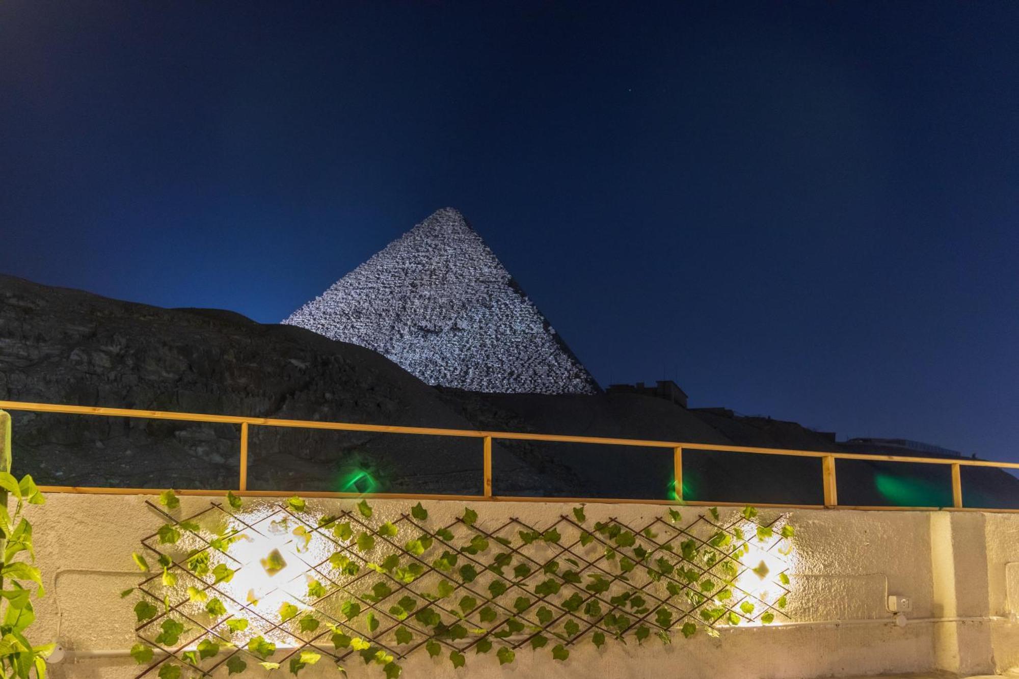 The Grand Pyramids View Hotel Kafret el-Gabal Zewnętrze zdjęcie